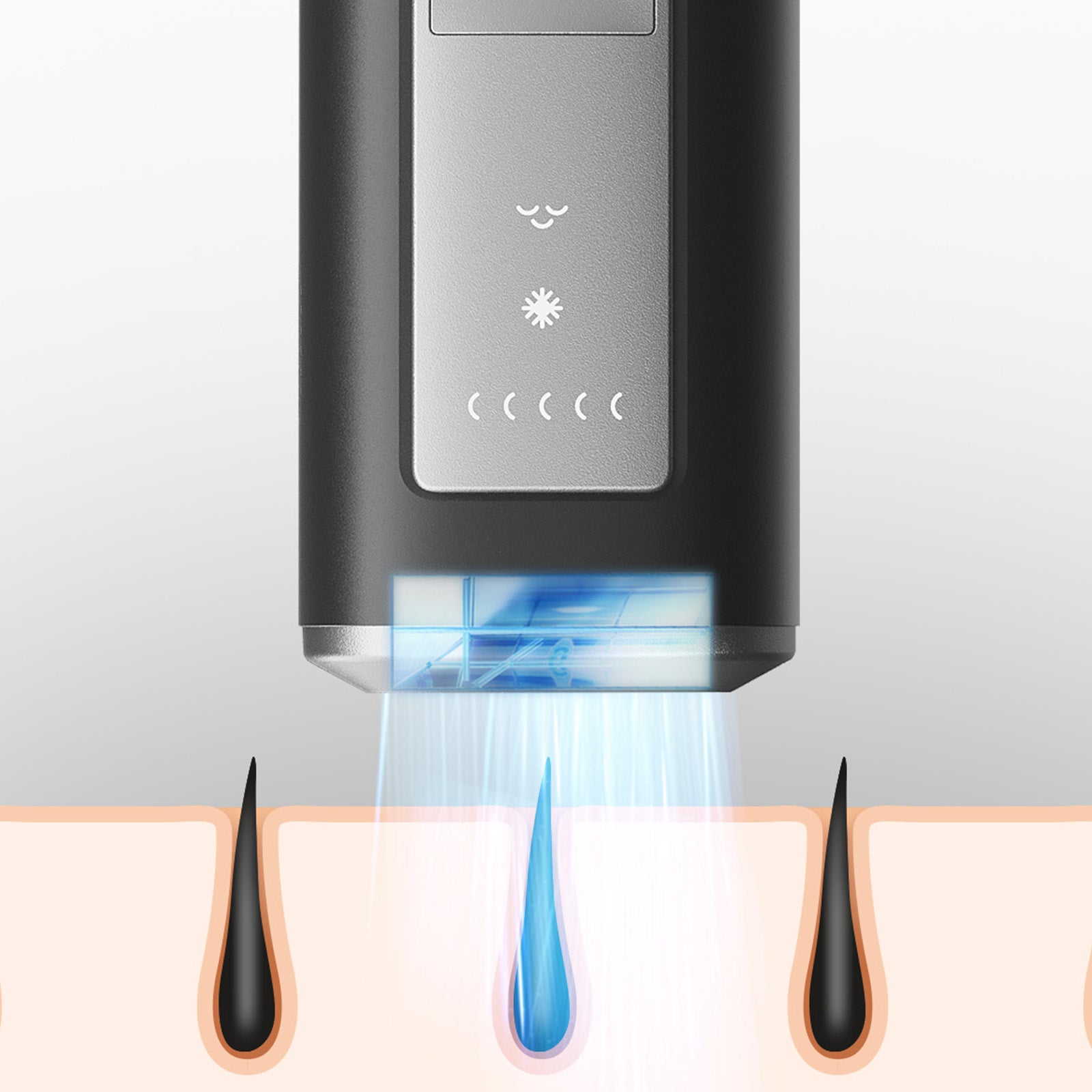 Ulike Air 2 Men 髭脱毛器・家庭用脱毛器・脱毛器・メンズ剛毛脱毛器・メンズレーザー脱毛器
