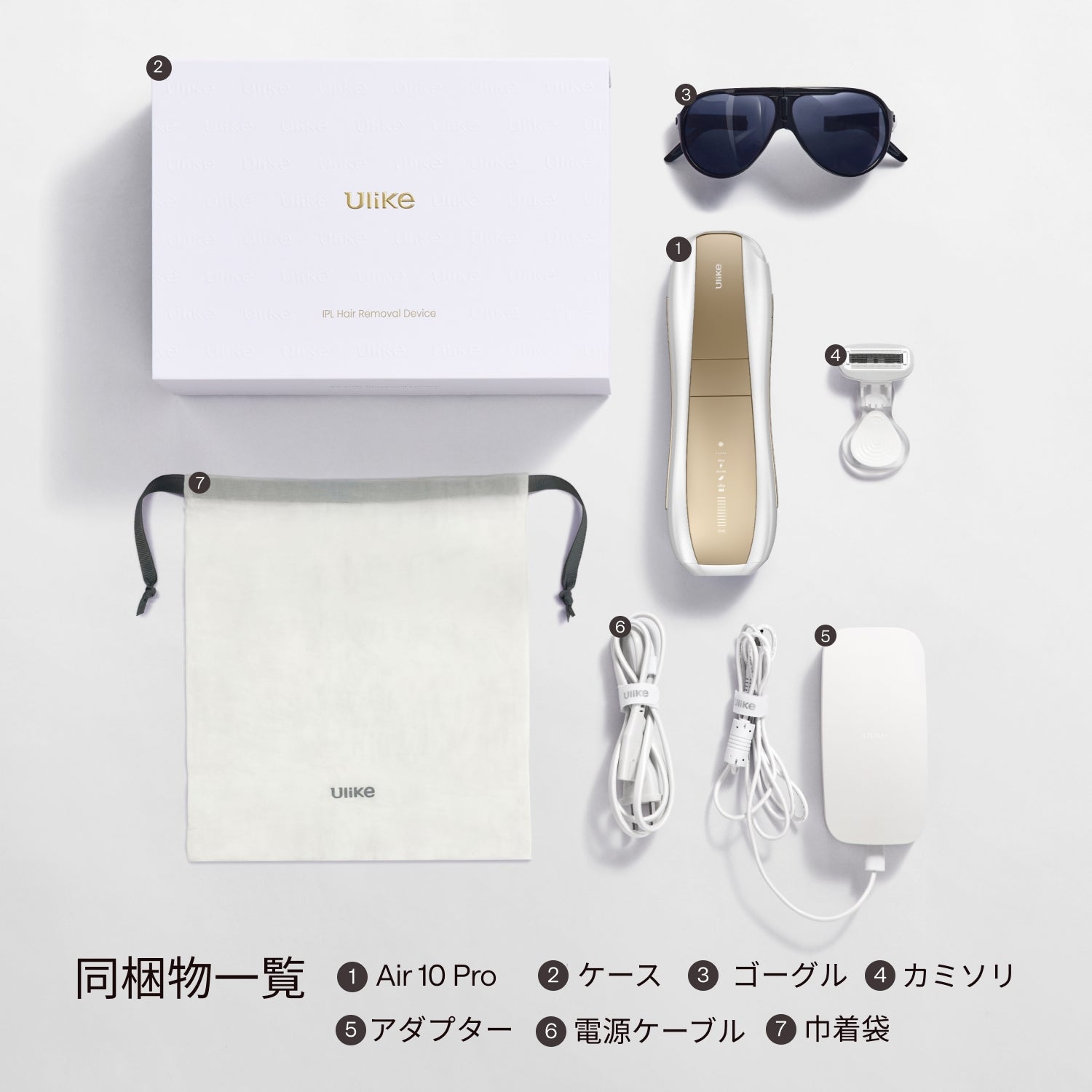 Ulike Air 10 Pro IPL光美容器 | 1週間でツルすべ肌実感｜Ulike史上 